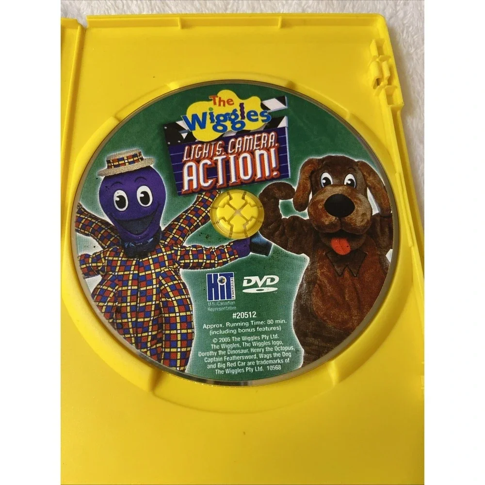 The‎ Wiggles Lights Camera Action Dvd Kids 4 Favorite TV Episodes Tested Works